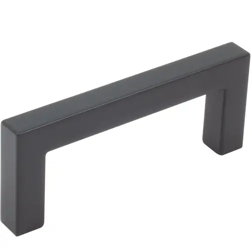 Contemporary Square 3" Pull - Matte Black