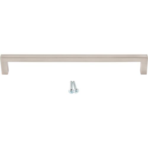 Contemporary Square 224mm Pull - Satin Nickel