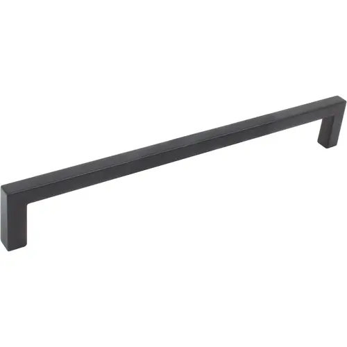 Contemporary Square 256mm Pull - Matte Black