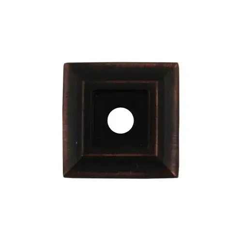 Stone Harbor Hardware 9629-11P Contemporary Square Backplate - pack of 2 - Vintage Bronze
