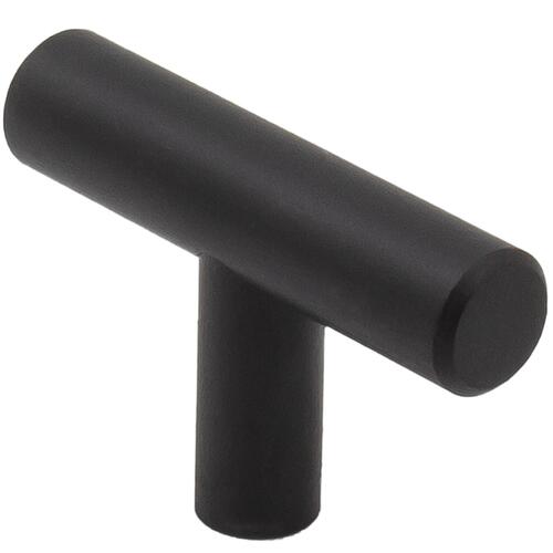 Bar Pull 50mm T-Knob - Matte Black