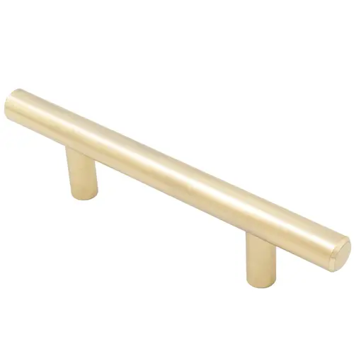 Bar Pull 3" (136mm OAL) Pull - Satin Brass