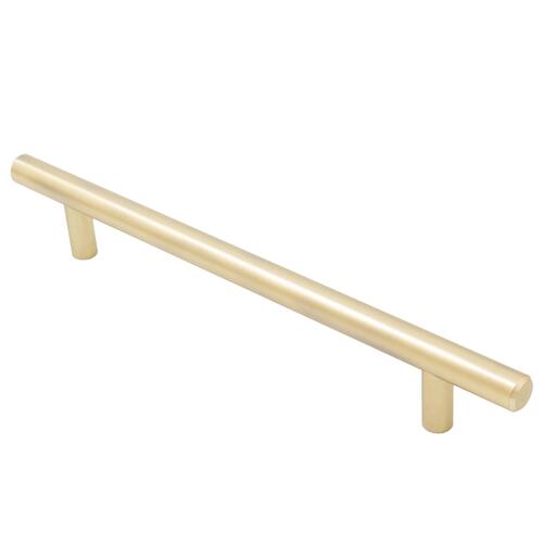 Bar Pull 160mm (220mm OAL) Pull- Satin Brass