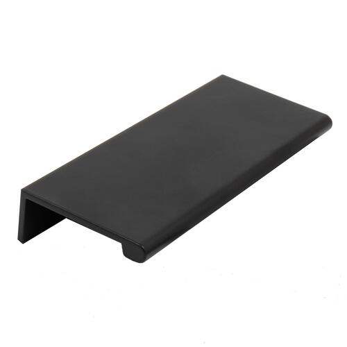 Edge Pull 4-1/4" Pull - Matte Black