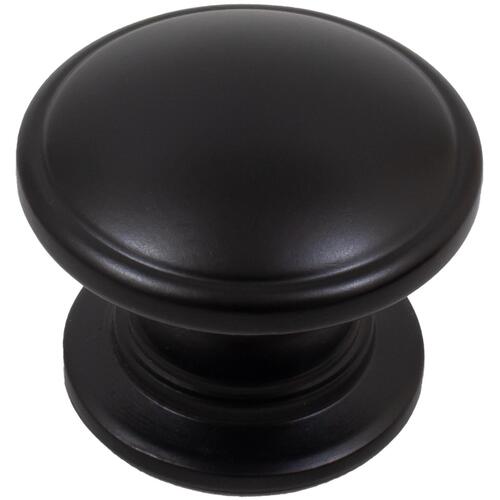 Estate 1-1/4" Knob - Matte Black