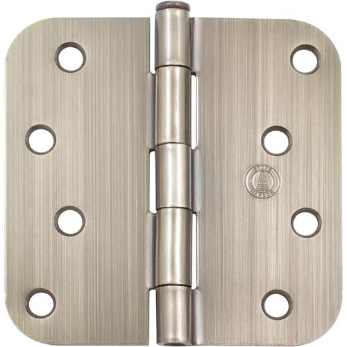 4" 5/8R Standard Hinge - pack of 100 - Antique Brass