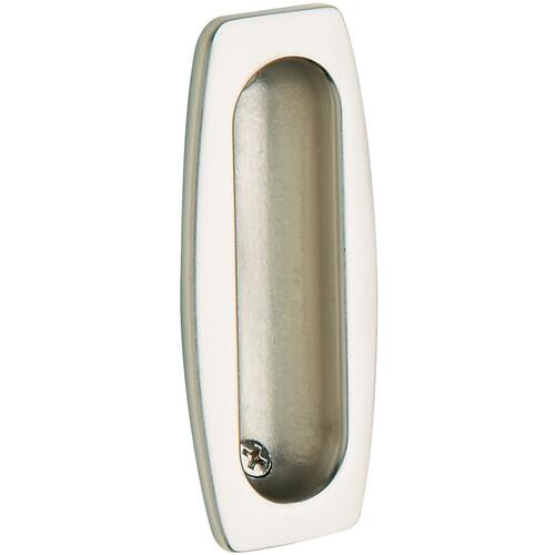 1-1/2" x 3-1/2" Sliding Door Pull - Satin Nickel