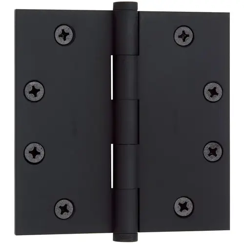 1045.190 4.5" SQR Plain Bearing Hinge - Satin Black