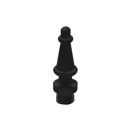 1093.190 Steeple Tip Finial Set 190 Satin Black