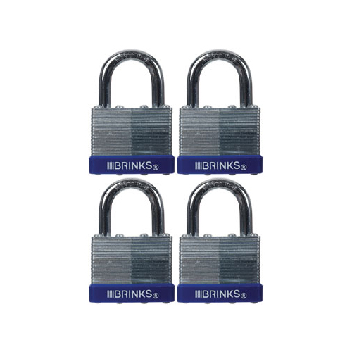 1-9/16" 40mm Laminated Padlock - pack of 4