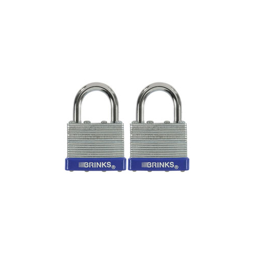 1-9/16" 40mm Laminated Padlock - pack of 2