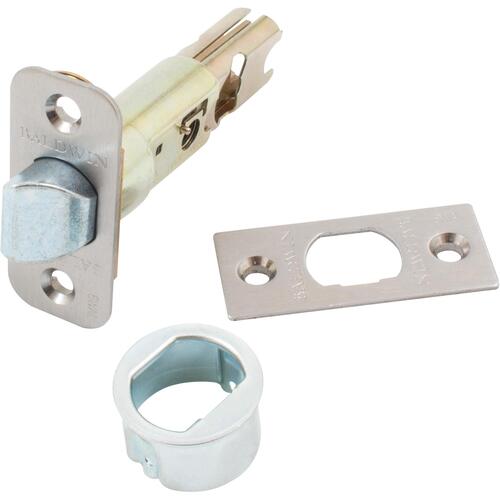 Baldwin Prestige 80383-002 Plain Latch 6WAL - Satin Nickel