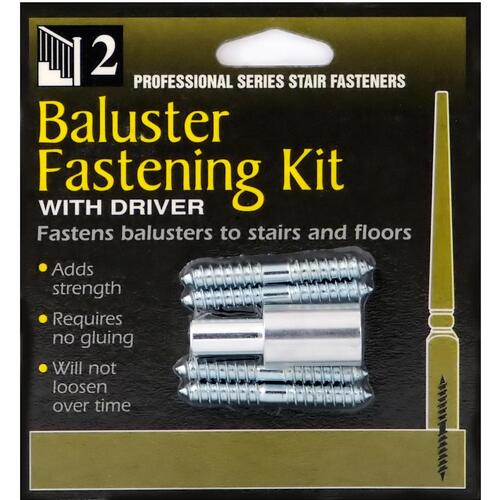 Universal Building Systems 201 1/4' x 2" Baluster Fastening Kit with Driver