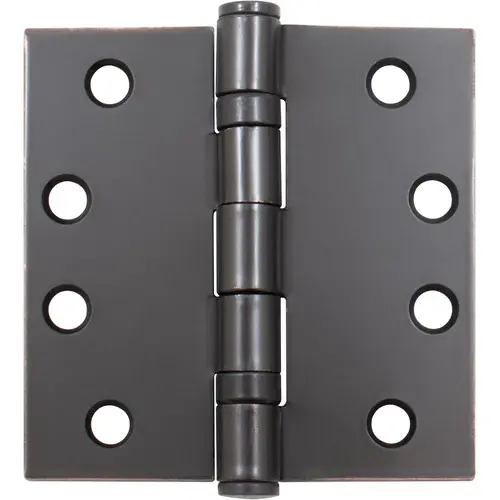 4-1/2" x 4-1/2" SQR Ball Bearing Hinge .134 Gauge - Oil-Rubbed Bronze