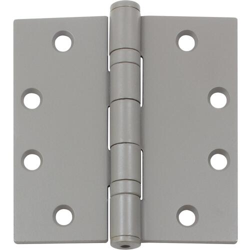 4-1/2" x 4-1/2" SQR Ball Bearing Hinge .134 Gauge - Primed Gray