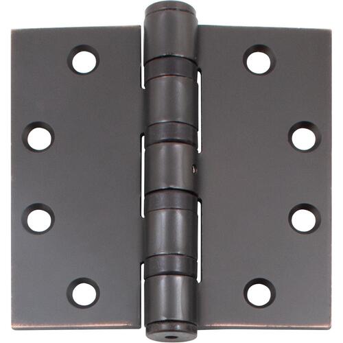 4-1/2" x 4-1/2" SQR Heavy-Duty Ball Bearing Hinge .180 Gauge NRP - Oil-Rubbed Bronze