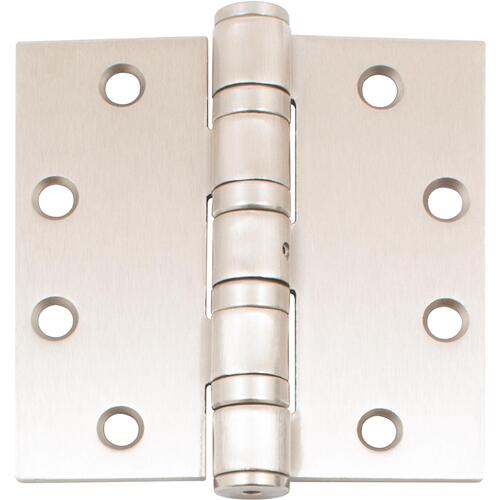 4-1/2" x 4-1/2" SQR Heavy-Duty Ball Bearing Hinge .180 Gauge NRP - Satin Nickel