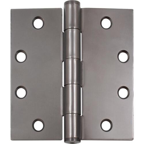 4-1/2" x 4-1/2" SQR Plain Bearing Hinge .134 Gauge - Oil-Rubbed Bronze