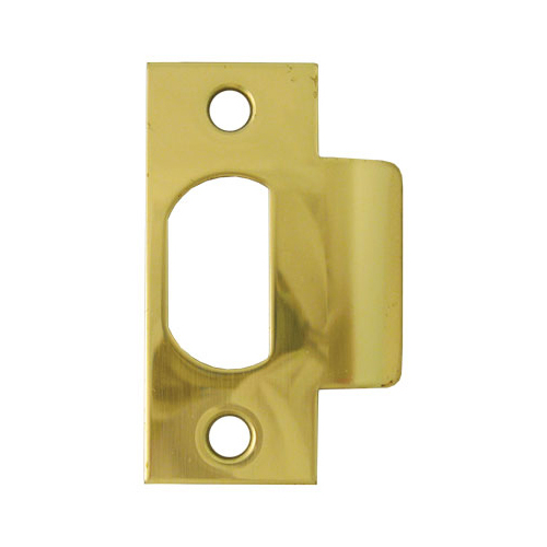 1-1/8" x 2-3/4" T-Strike for QCL and QTL series - Polished Brass