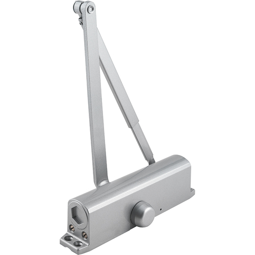 Size 1-6 Barrier Free Door Closer with Tri-Pack Arm - Aluminum