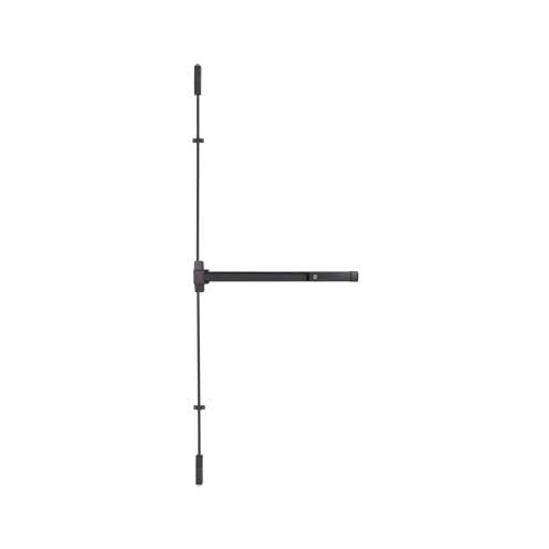 36" 7' 690 36" Surface Vertical Rod Exit Device with Hex Dog (7' Rod) - Duranodic Bronze