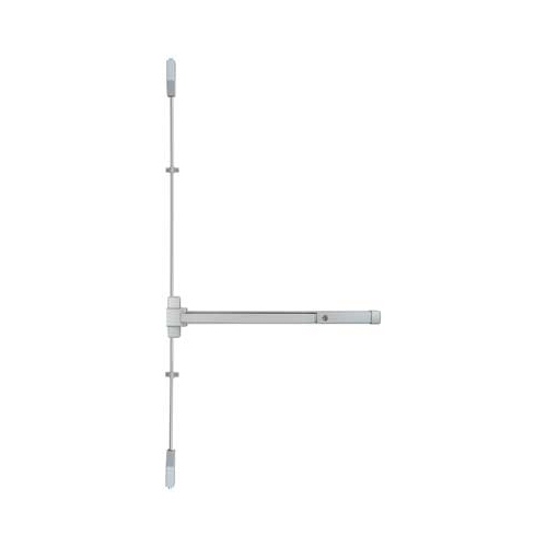 36" 7' 689 36" Surface Vertical Rod Exit Device with Hex Dog (7' Rod) - Aluminum