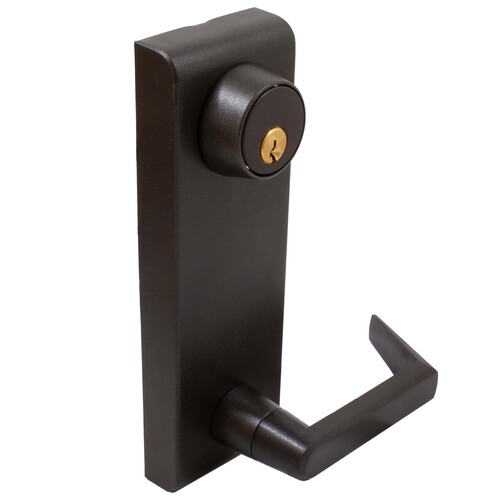 Keyed Escutcheon Lever (Classroom) - Duranodic Bronze