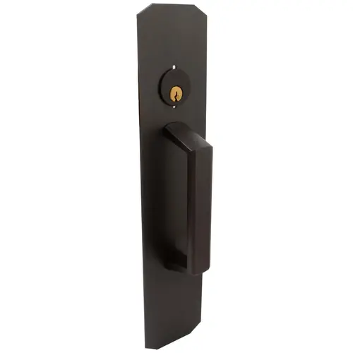 Night Latch Escutcheon Pull - Duranodic Bronze