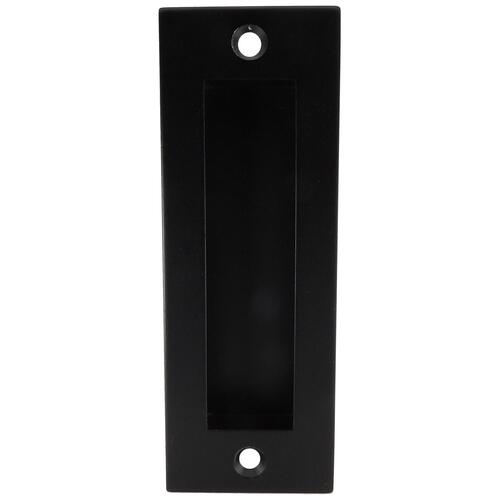 Flush Cup Pull Black Finish