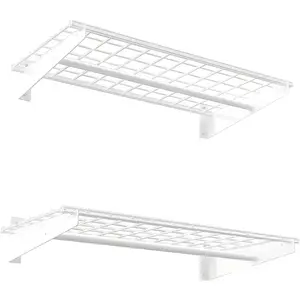 HyLoft 00777 36" x 18" Wall Storage System - pack of 2 - White