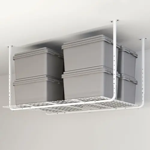 60" x 45" Ceiling Storage Unit - White