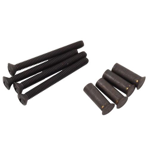 Ives Residential 09355613 Steel Sex Bolts for Letter Box Plates Oil Rubbed Bronze Finish