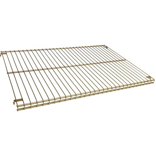 16" x 23" x 3/4" Wire Shelf - Satin Gold