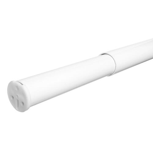 30"- 48" Adjustable Closet Rod - White