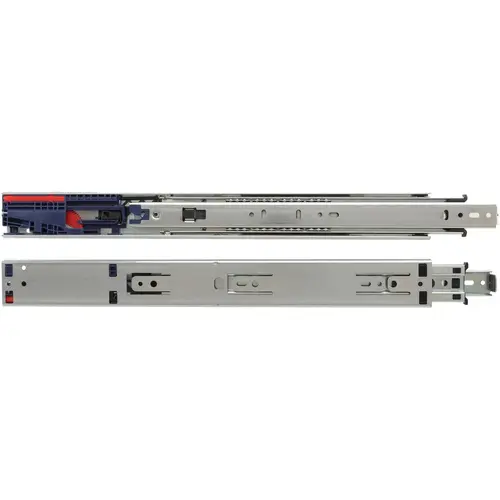 24" Heavy-Duty Drawer Slide Soft Close - pack of 2 - Zinc Plated