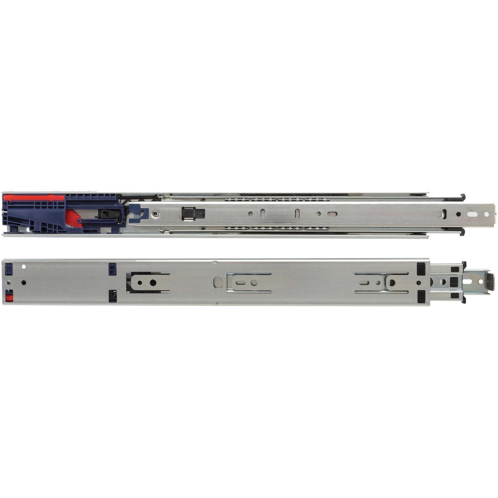 Knape & Vogt 8450FMRP22 8450FMRP 22 22" Heavy-Duty Drawer Slide Soft Close Pair Zinc Plated