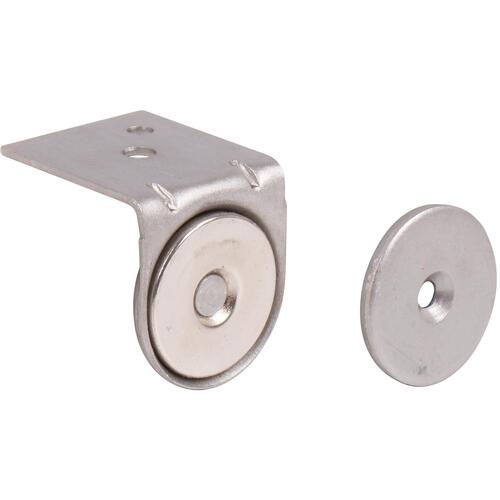 International Leisure PM2001L-40 1" L-Bracket Magnetic Latch - Stainless Steel