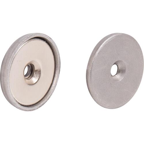 1" Flush Mount Magnetic Latch - Stainless Steel