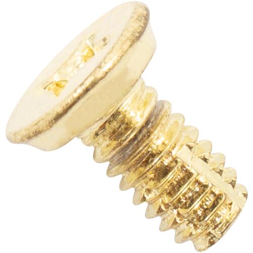 x 1/2" Machine Screws - pack of 25 - Brass