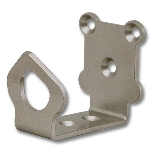 Custom Service Hardware QG.1306.01.02 1-7/8" Universal Guide/Stop - Satin Nickel