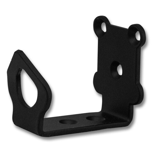 Custom Service Hardware QG.1306.01.08 1-7/8" Universal Guide/Stop - Matte Black