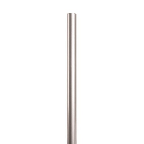 6' Round Rail Track - Satin Nickel