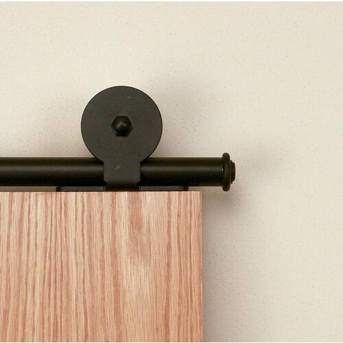 Custom Service Hardware QG.1310.TM.08-NR Top Mount Hardware Set with Short Brackets - Matte Black