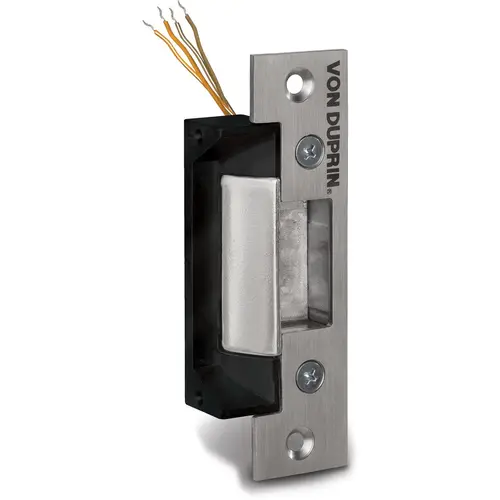 VON DUPRIN ELECTRIC STRIKE 630 Satin Stainless Steel