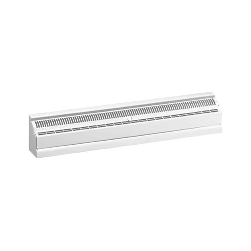 American Metal Products 3024W24 Baseboard Diffuser Register, Steel, White, 2 Ft.