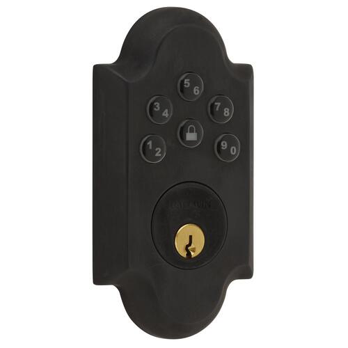 8252.102.AC1 Boulder Electronic Deadbolt - Oil-Rubbed Bronze