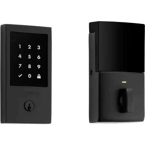 8225.190.ZW Minneapolis Touchscreen ZWave Deadbolt - Satin Black