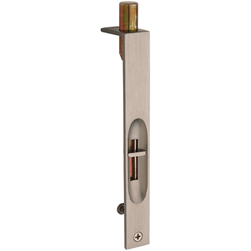 0626.056 6" Flush Bolt - Satin Nickel