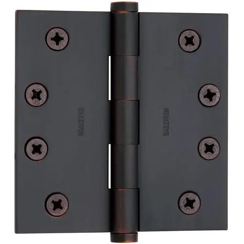 1040.112 4" SQR Plain Bearing Hinge - Venetian Bronze