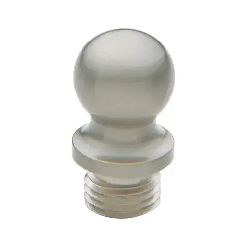 Baldwin Estate 1090150I Ball Tip Finial Set 150 Satin Nickel